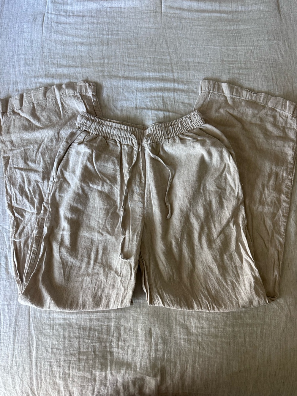 Cotton on linen pants